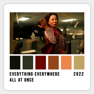 Everything Everywhere All at Once Color Palette 2 Magnet